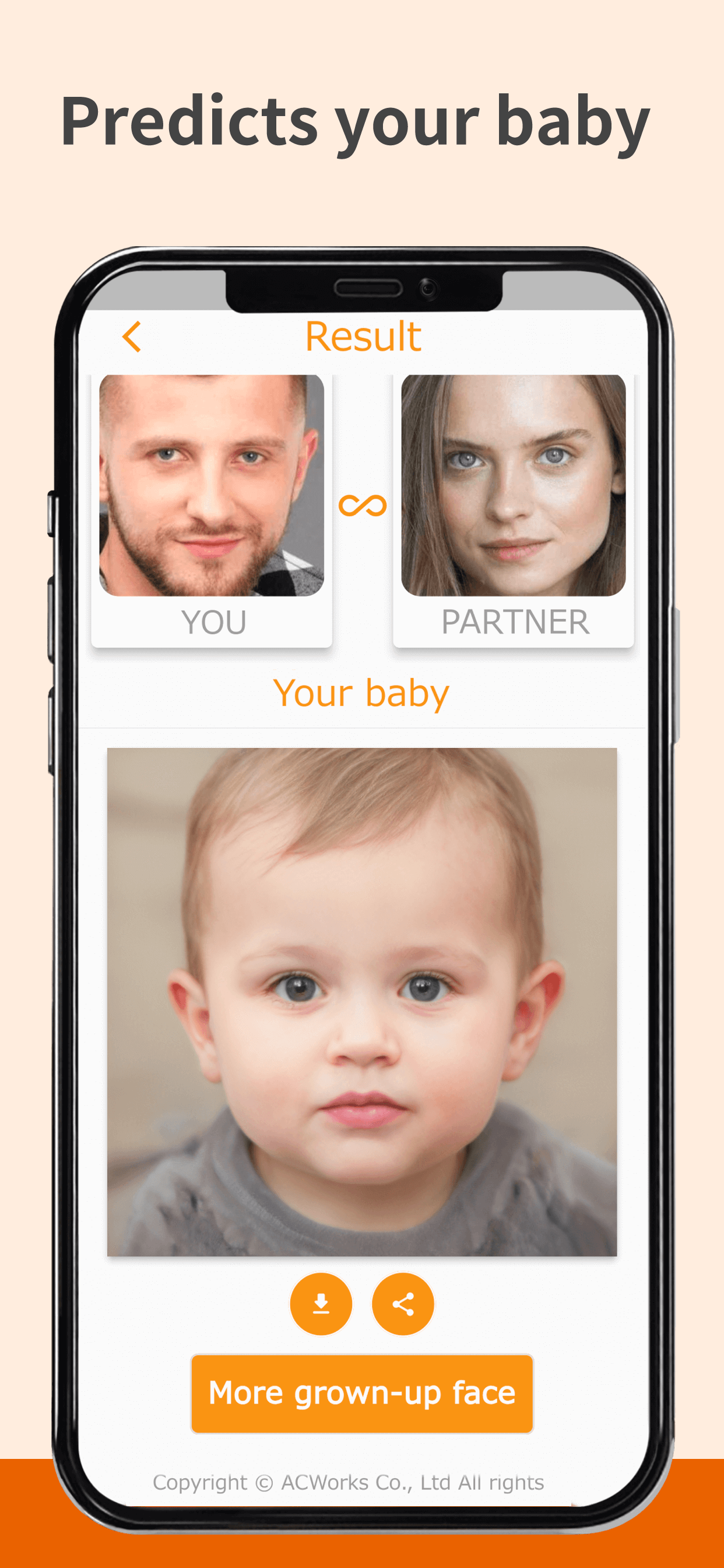 اسکرین شات 3 برنامه babyAC - AI predicts your baby