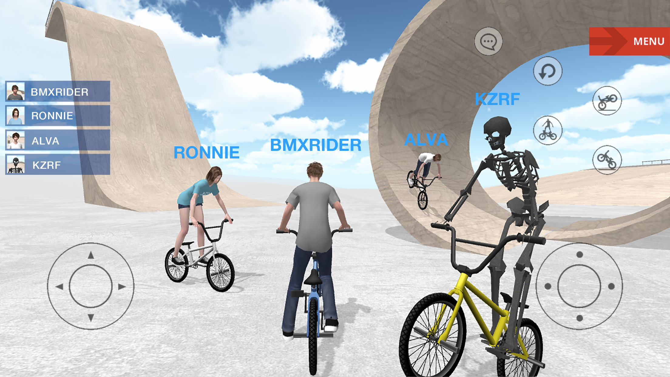 اسکرین شات 2 بازی BMX Space