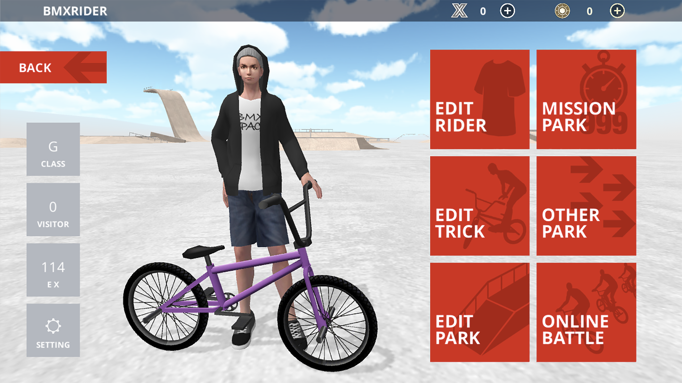 اسکرین شات 6 بازی BMX Space