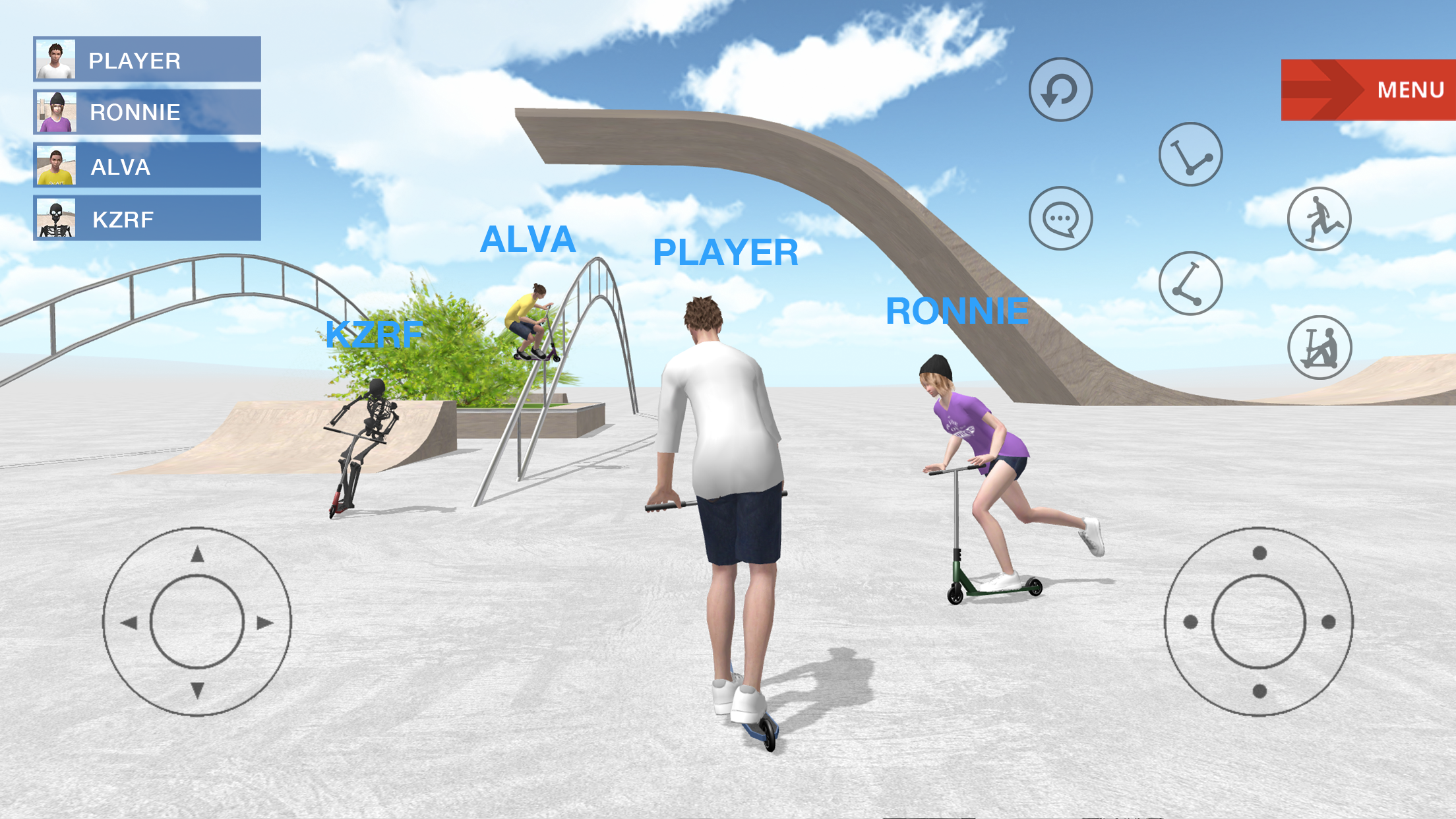 اسکرین شات 2 بازی Scooter Space