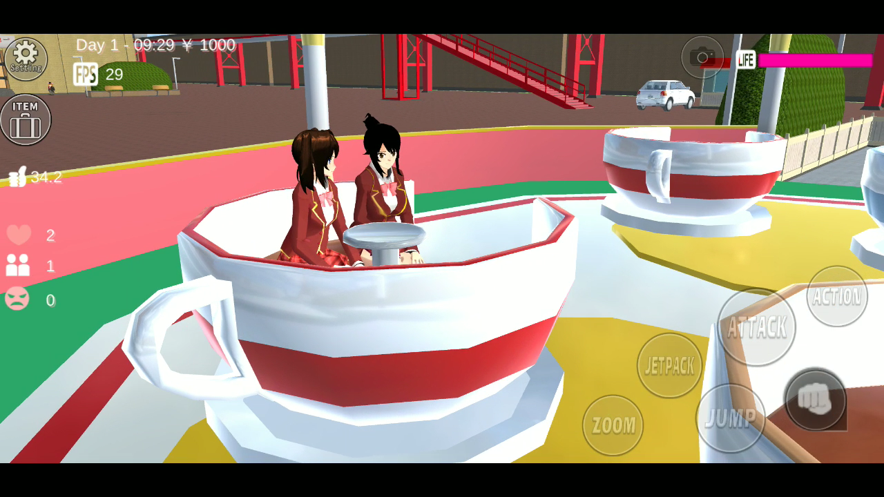 اسکرین شات 4 بازی SAKURA School Simulator