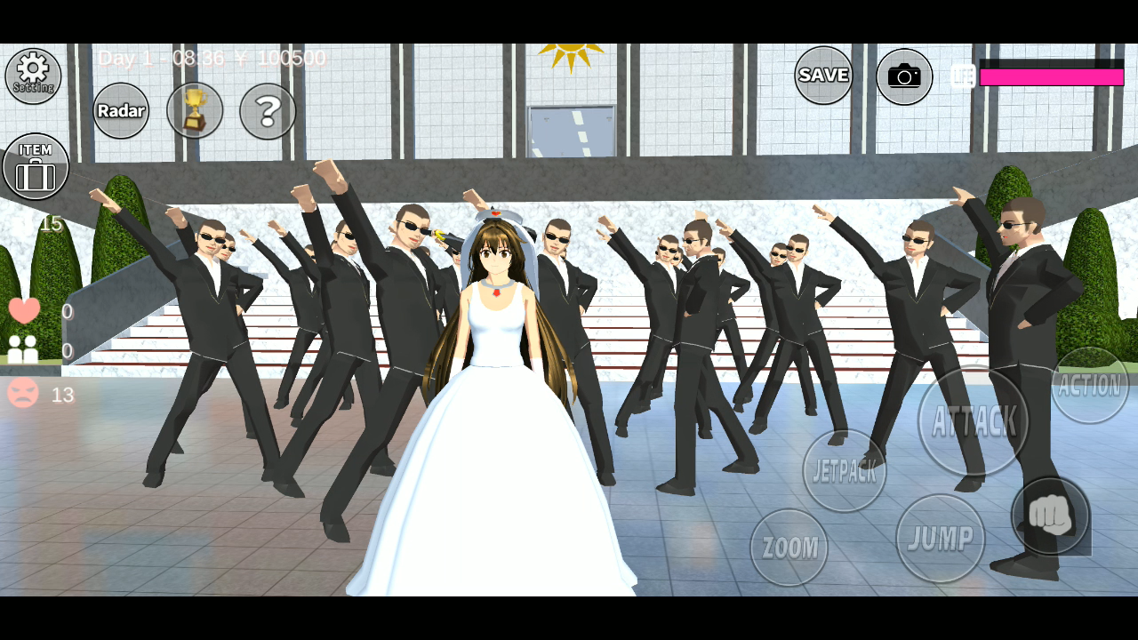 اسکرین شات 2 بازی SAKURA School Simulator