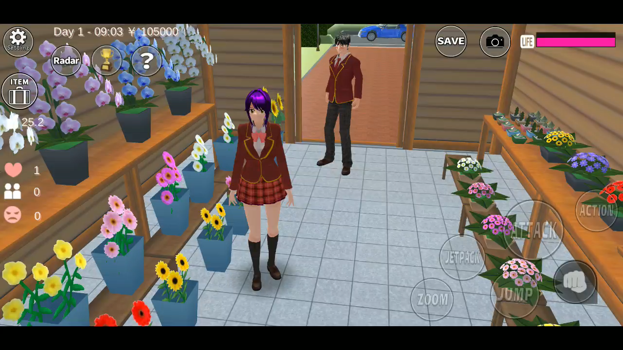 اسکرین شات 8 بازی SAKURA School Simulator