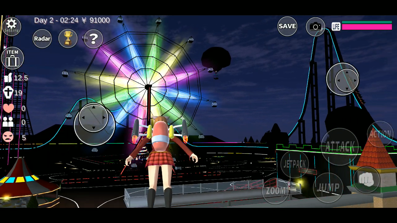 اسکرین شات 3 بازی SAKURA School Simulator