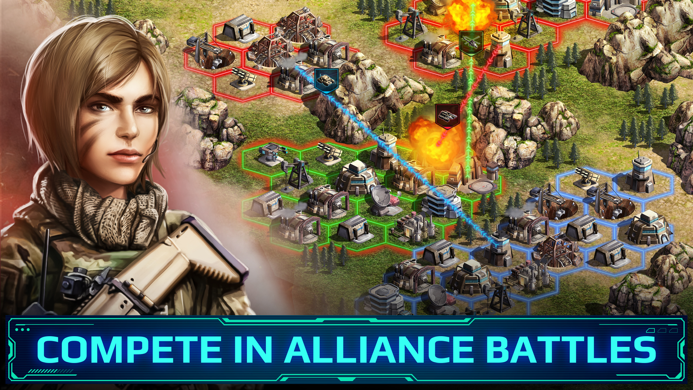 اسکرین شات 3 بازی War of Nations: PvP Strategy
