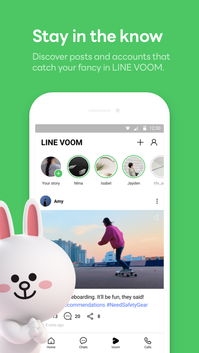 اسکرین شات 5 برنامه LINE: Calls & Messages