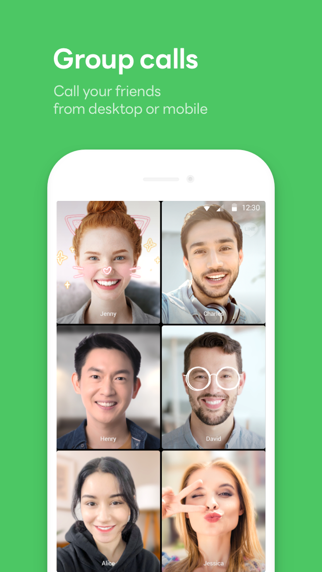 اسکرین شات 4 برنامه LINE: Calls & Messages