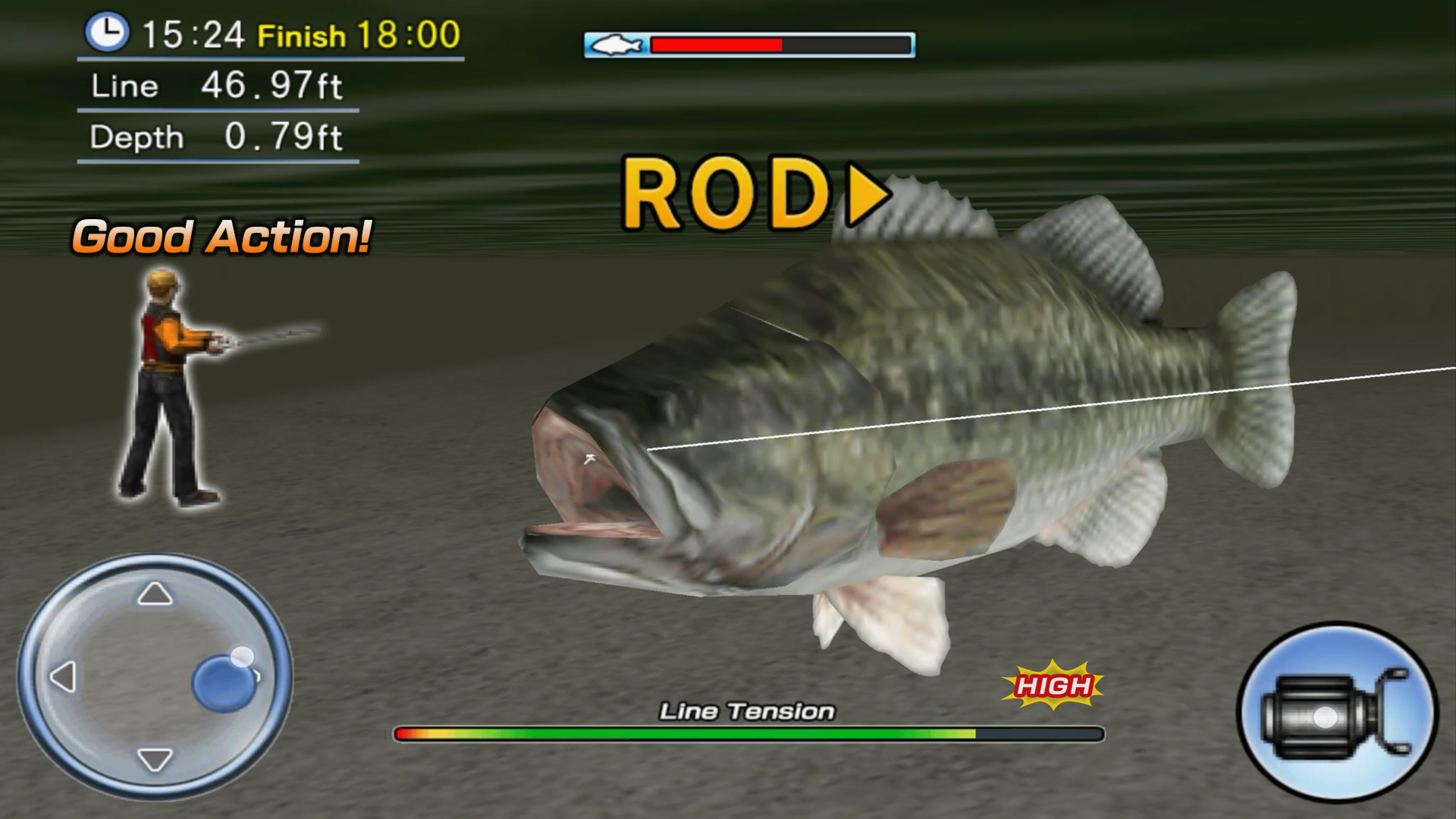 اسکرین شات 6 بازی Bass Fishing 3D