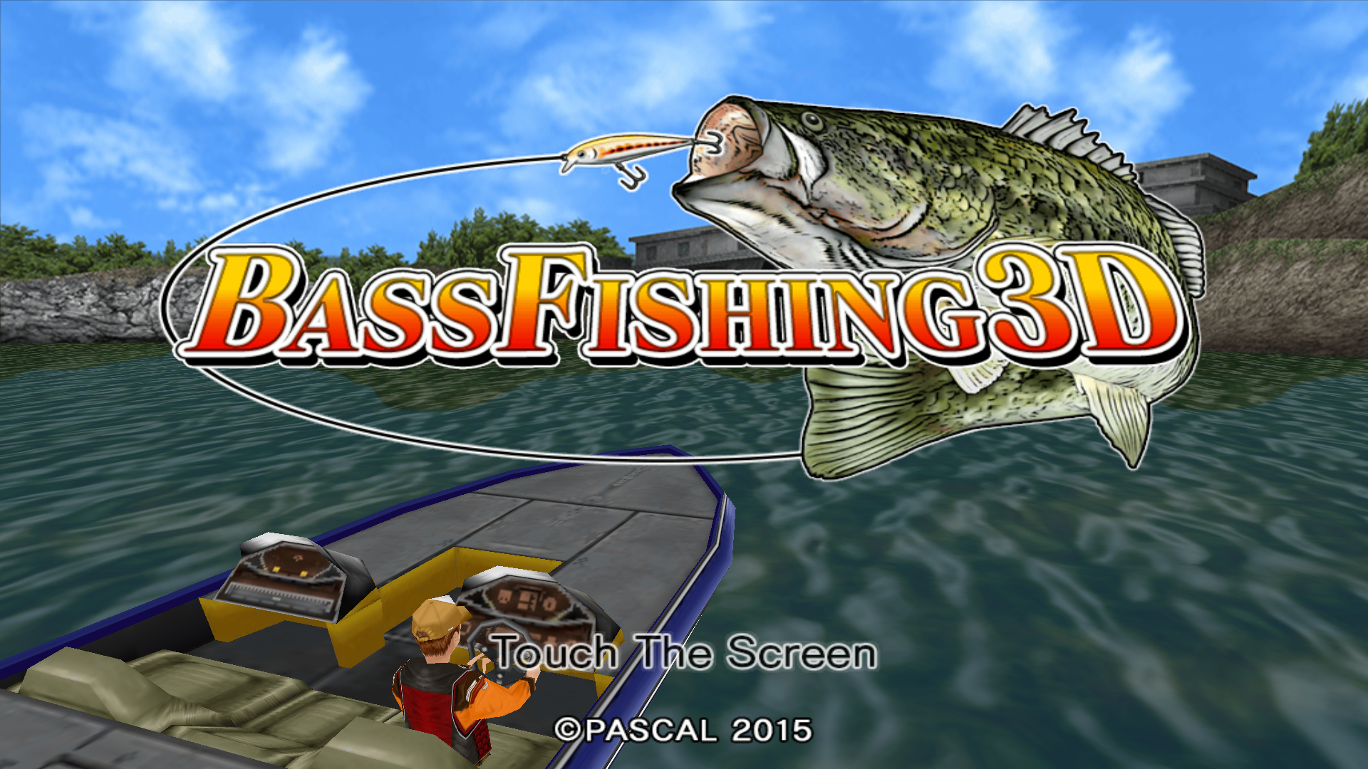 اسکرین شات 1 بازی Bass Fishing 3D