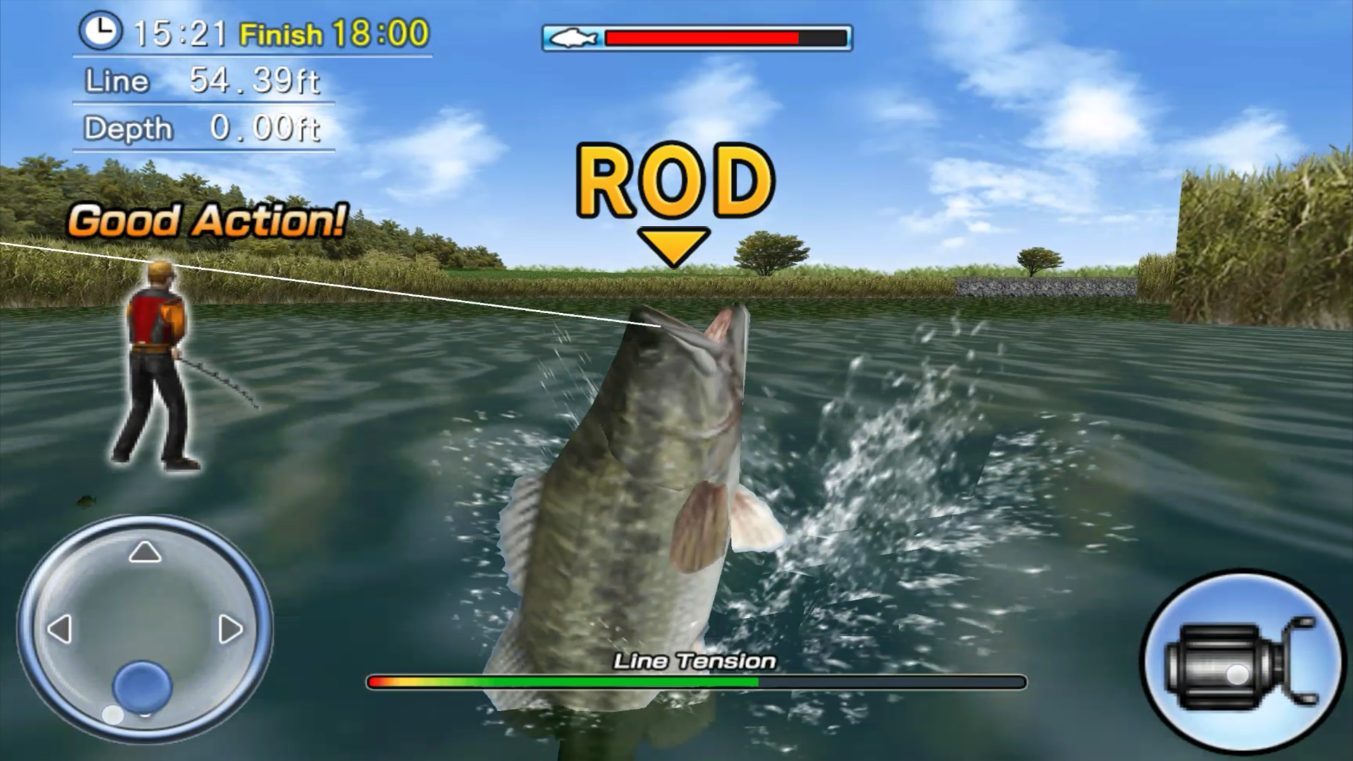 اسکرین شات 7 بازی Bass Fishing 3D