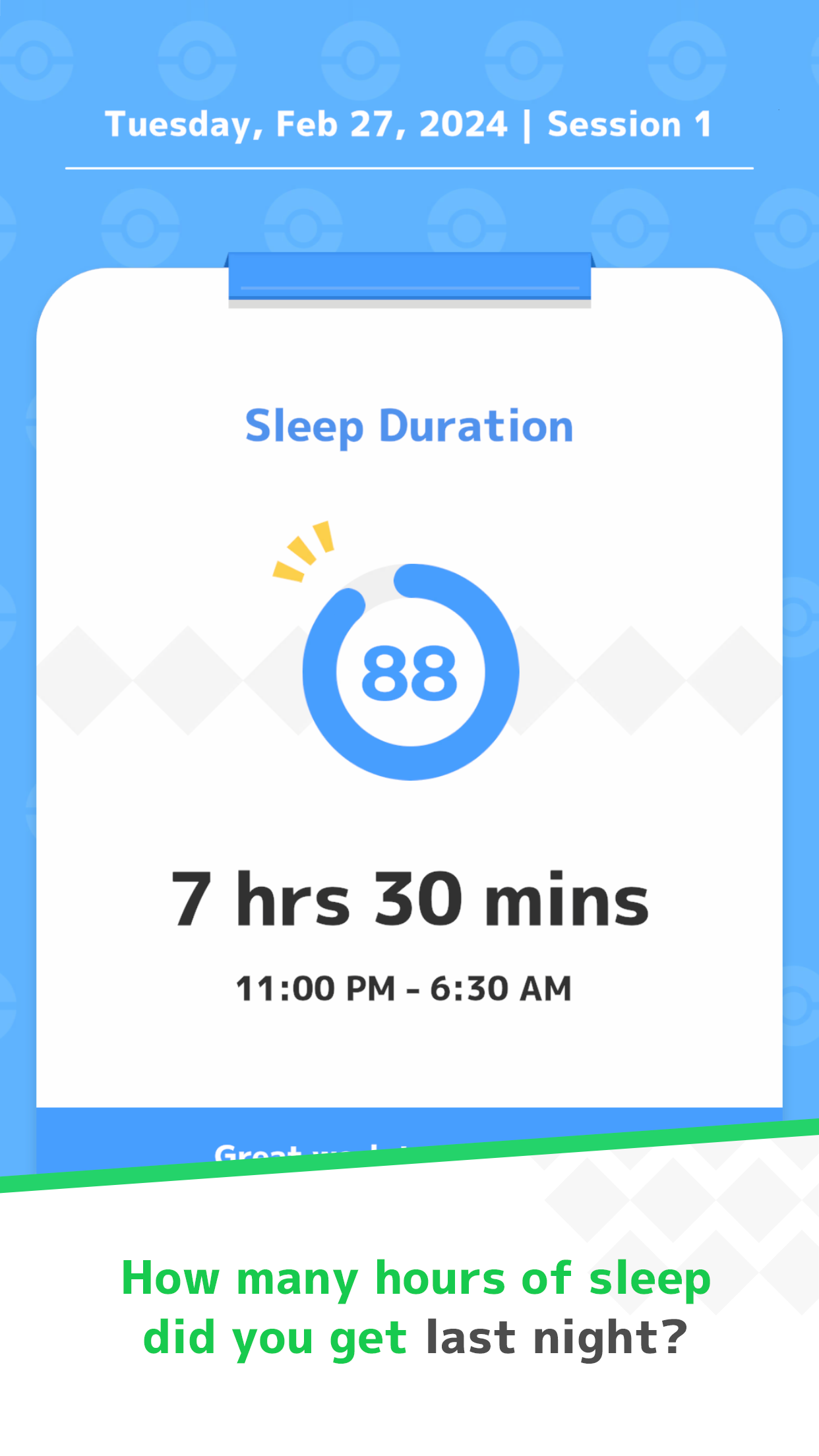 اسکرین شات 5 بازی Pokémon Sleep