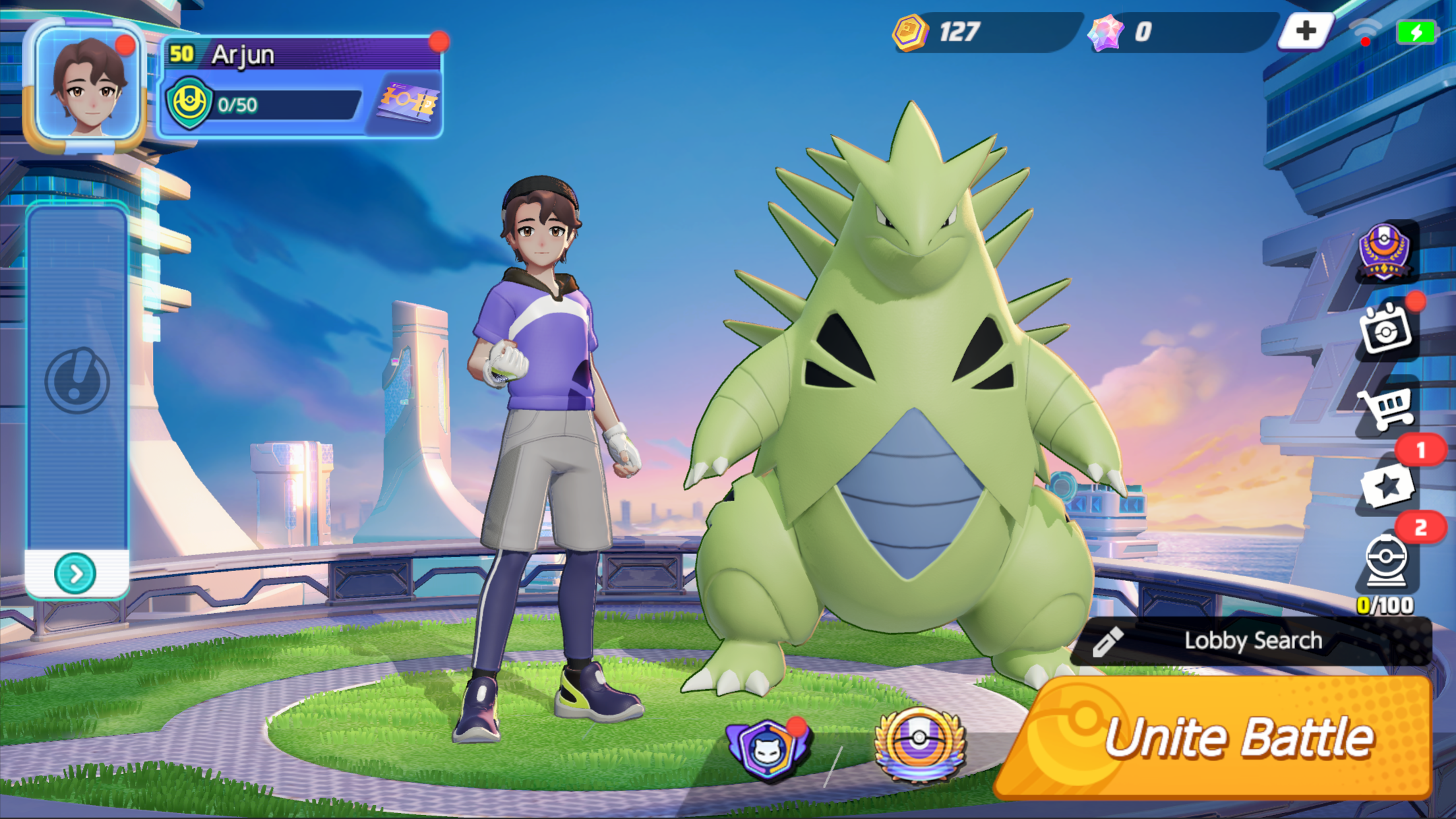 اسکرین شات 5 بازی Pokémon UNITE