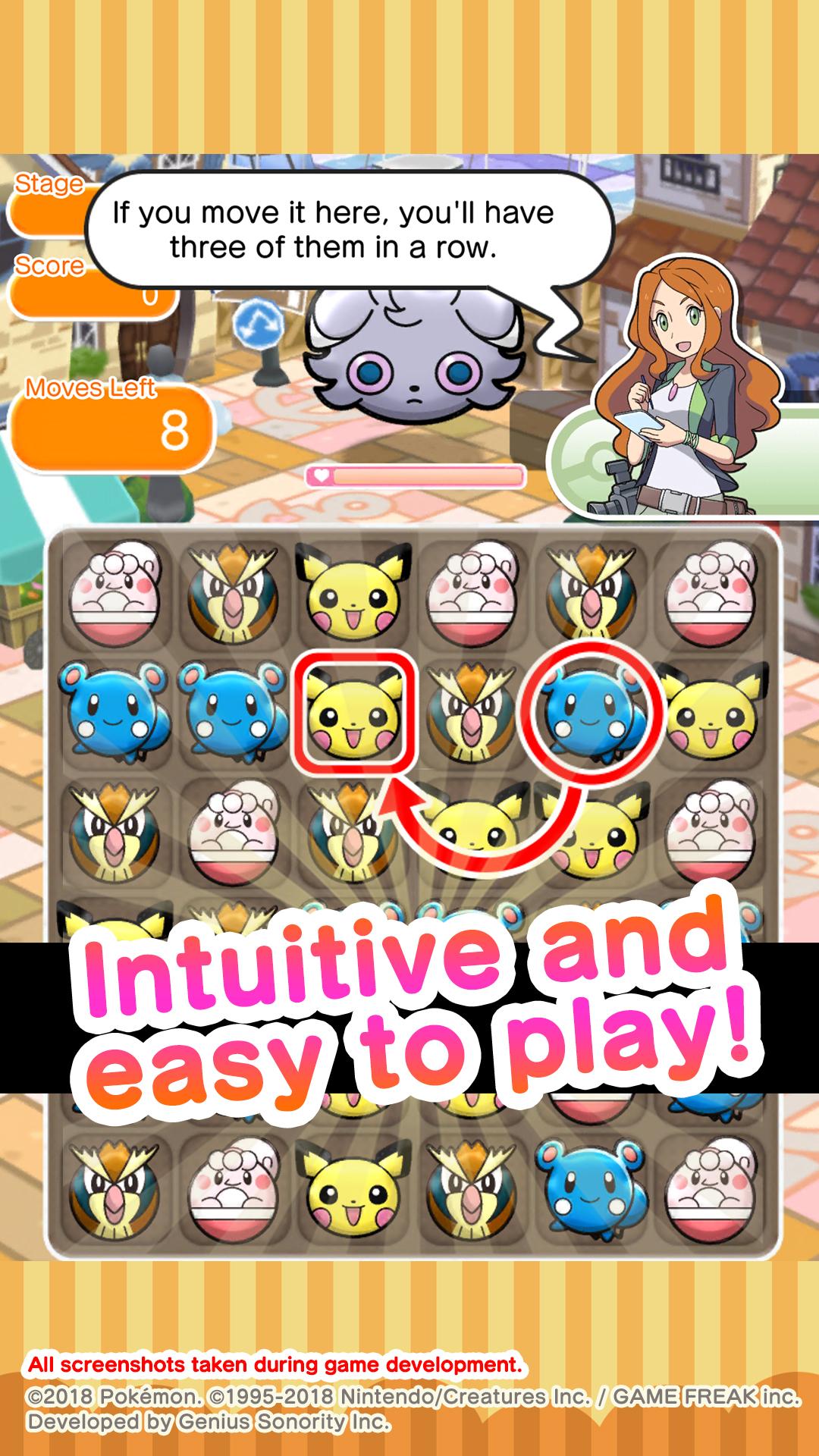 اسکرین شات 3 بازی Pokémon Shuffle Mobile