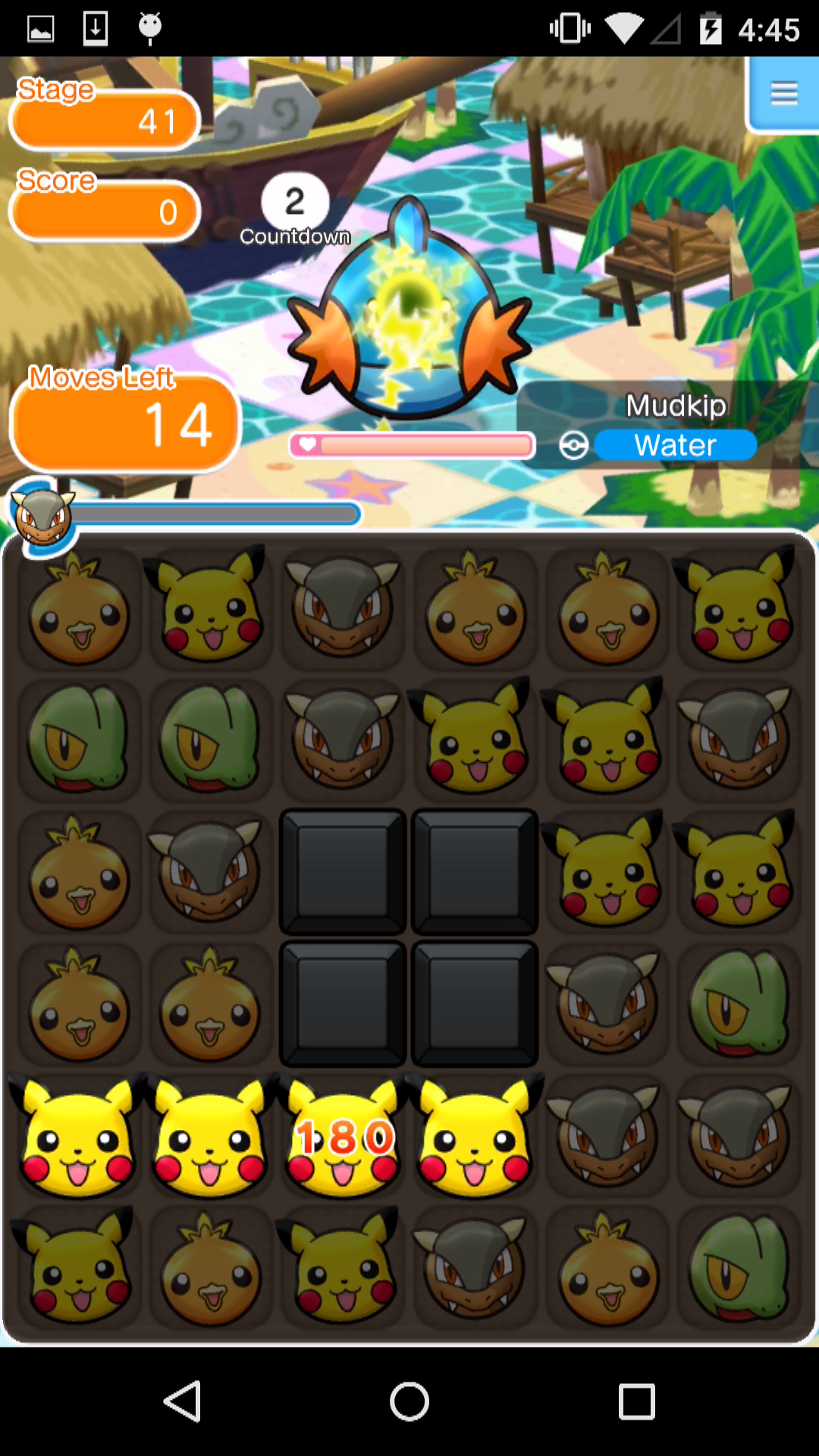 اسکرین شات 4 بازی Pokémon Shuffle Mobile