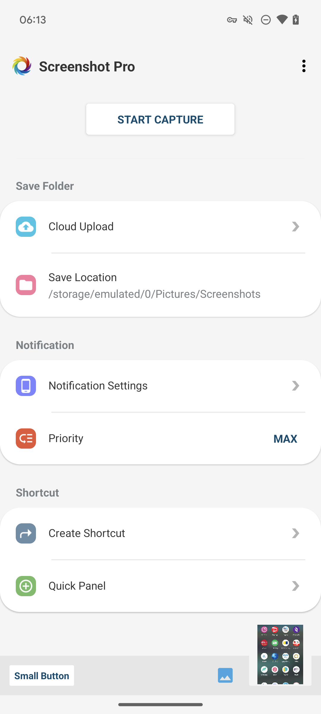 اسکرین شات 6 برنامه Screenshot -Automatic trimming