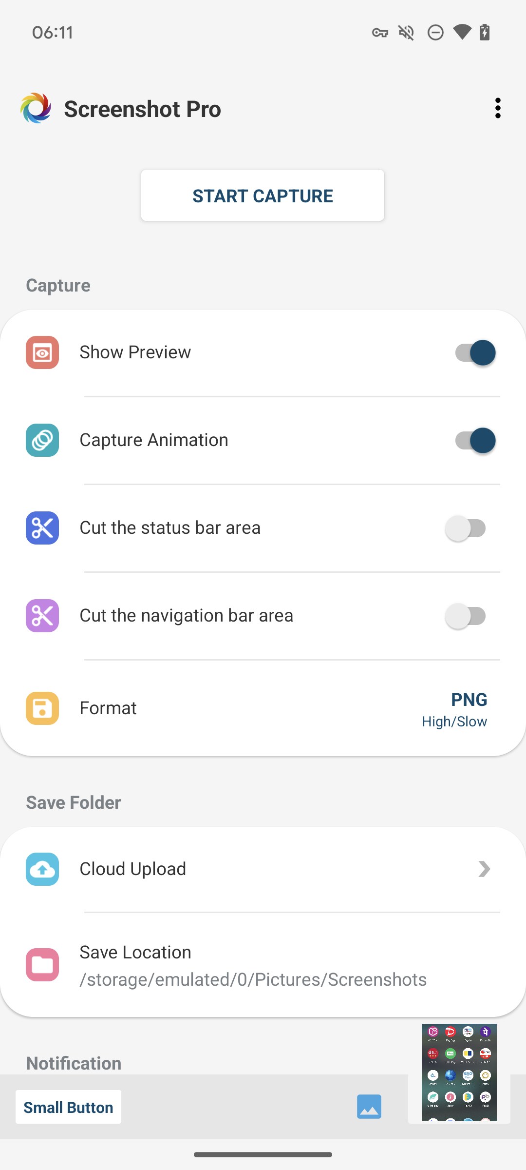 اسکرین شات 5 برنامه Screenshot -Automatic trimming
