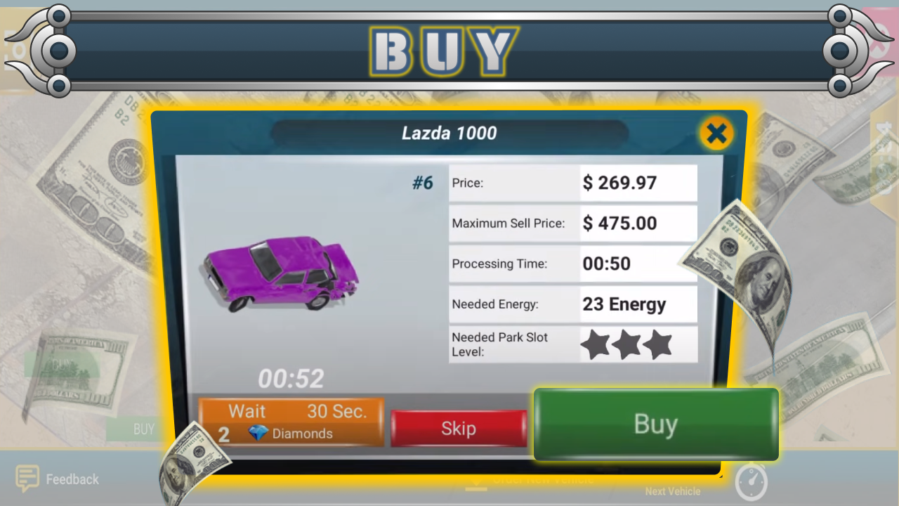 اسکرین شات 2 بازی Junkyard Tycoon: Car Dealer