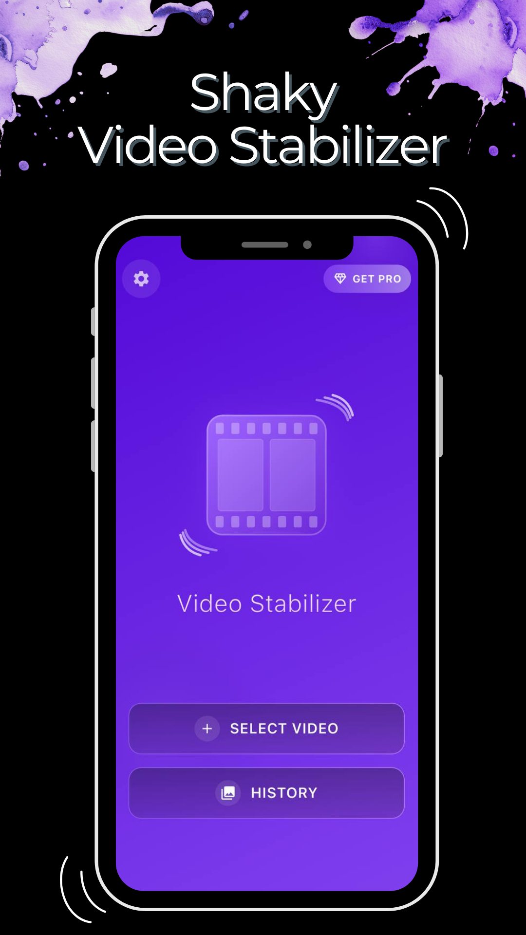 اسکرین شات 1 برنامه Shaky Video Stabilizer