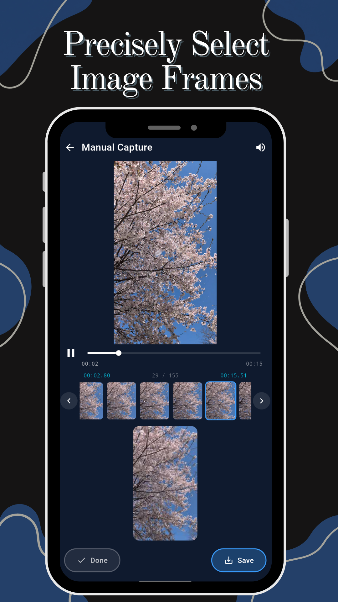 اسکرین شات 2 برنامه Video To Photo - Frame Capture
