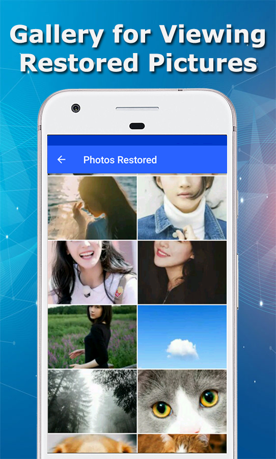 اسکرین شات 4 برنامه Recover Deleted Photos