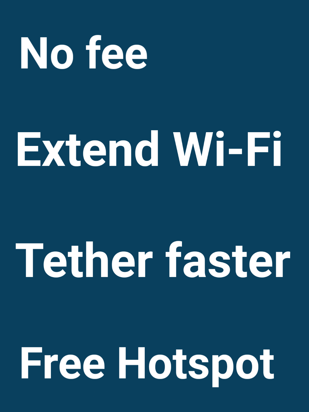 اسکرین شات 1 برنامه NetShare - no-root-tethering