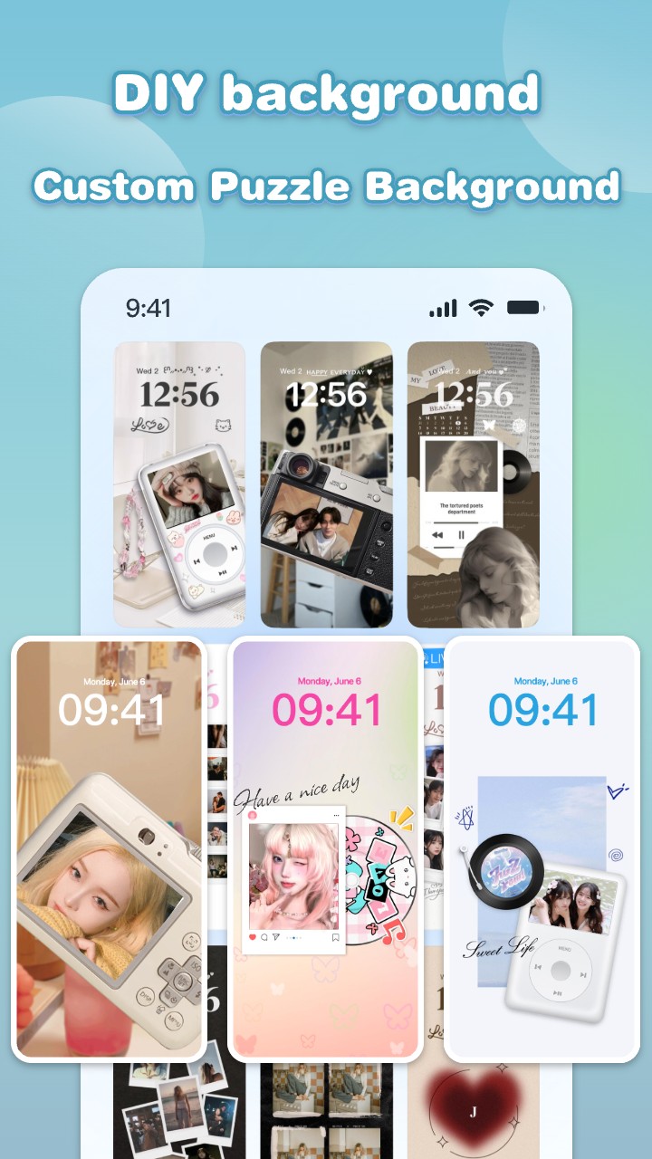 اسکرین شات 6 برنامه Kika Keyboard: Custom themes
