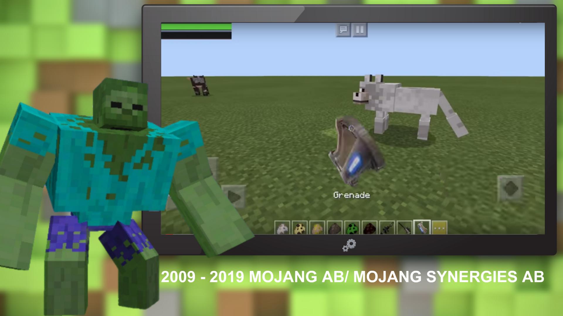 اسکرین شات 1 برنامه Mutant Creatures Addon