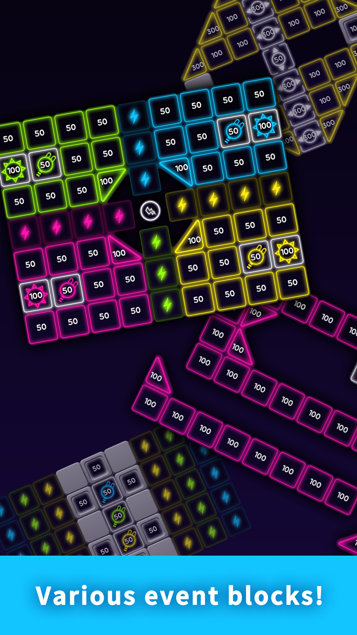 اسکرین شات 1 بازی Bricks Breaker Neon 9