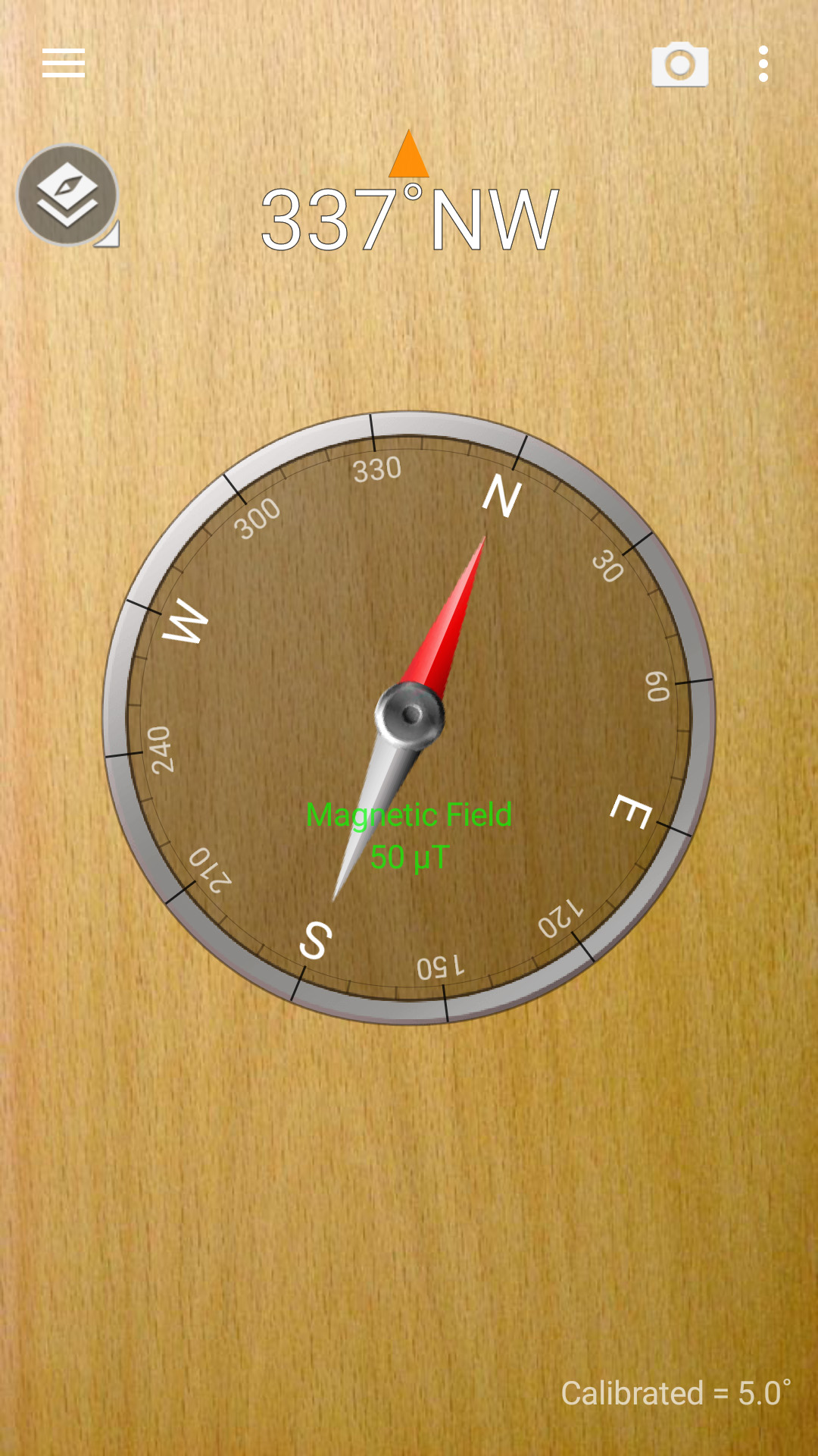 اسکرین شات 3 برنامه Smart Compass