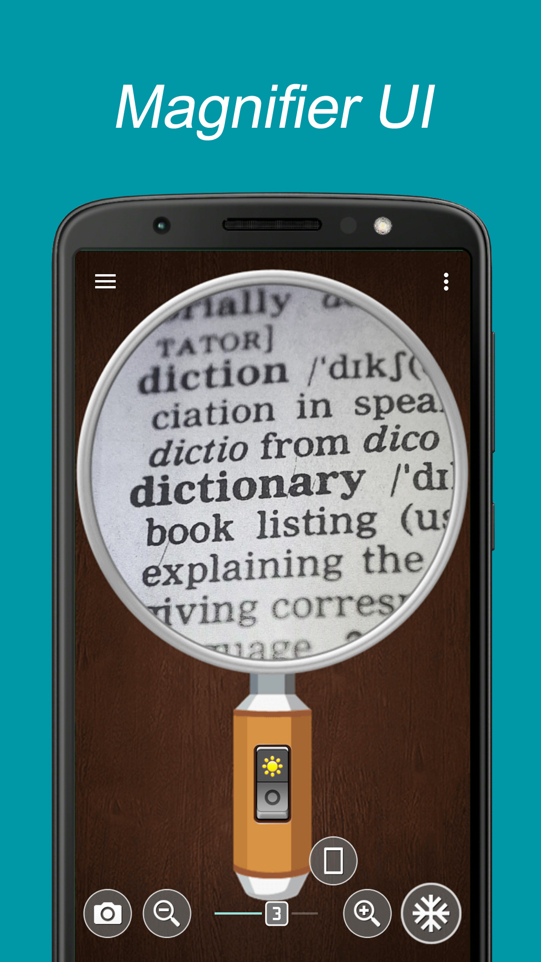 اسکرین شات 5 برنامه Smart Magnifier