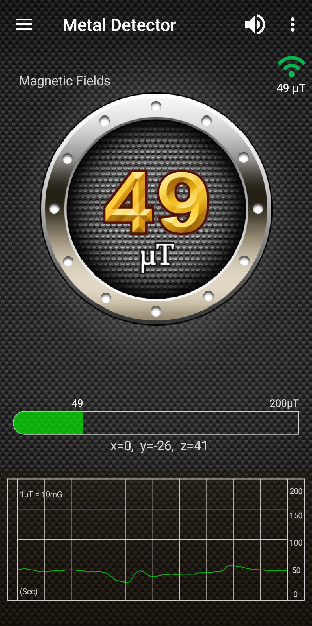اسکرین شات 1 برنامه Metal Detector