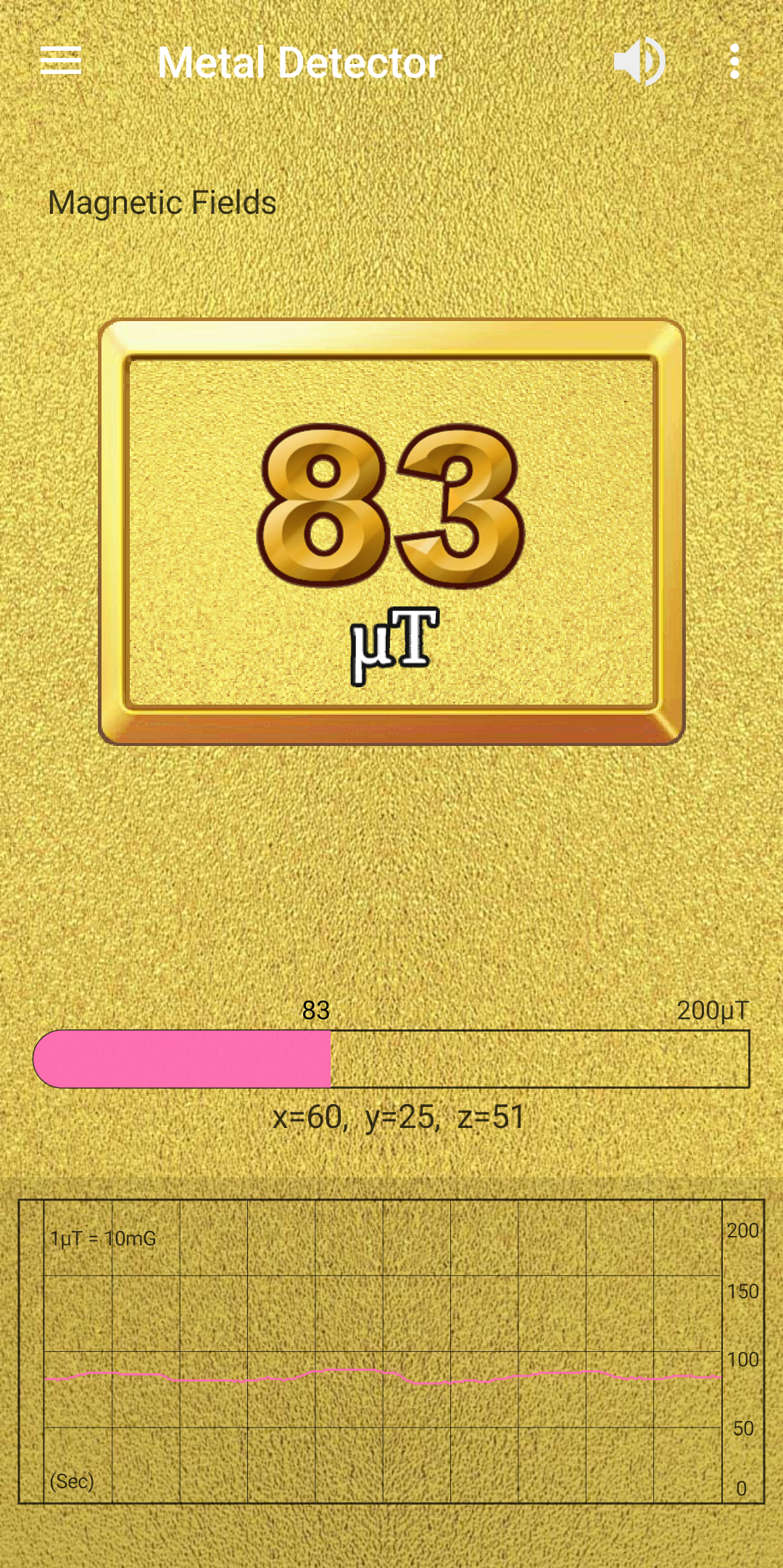 اسکرین شات 3 برنامه Metal Detector