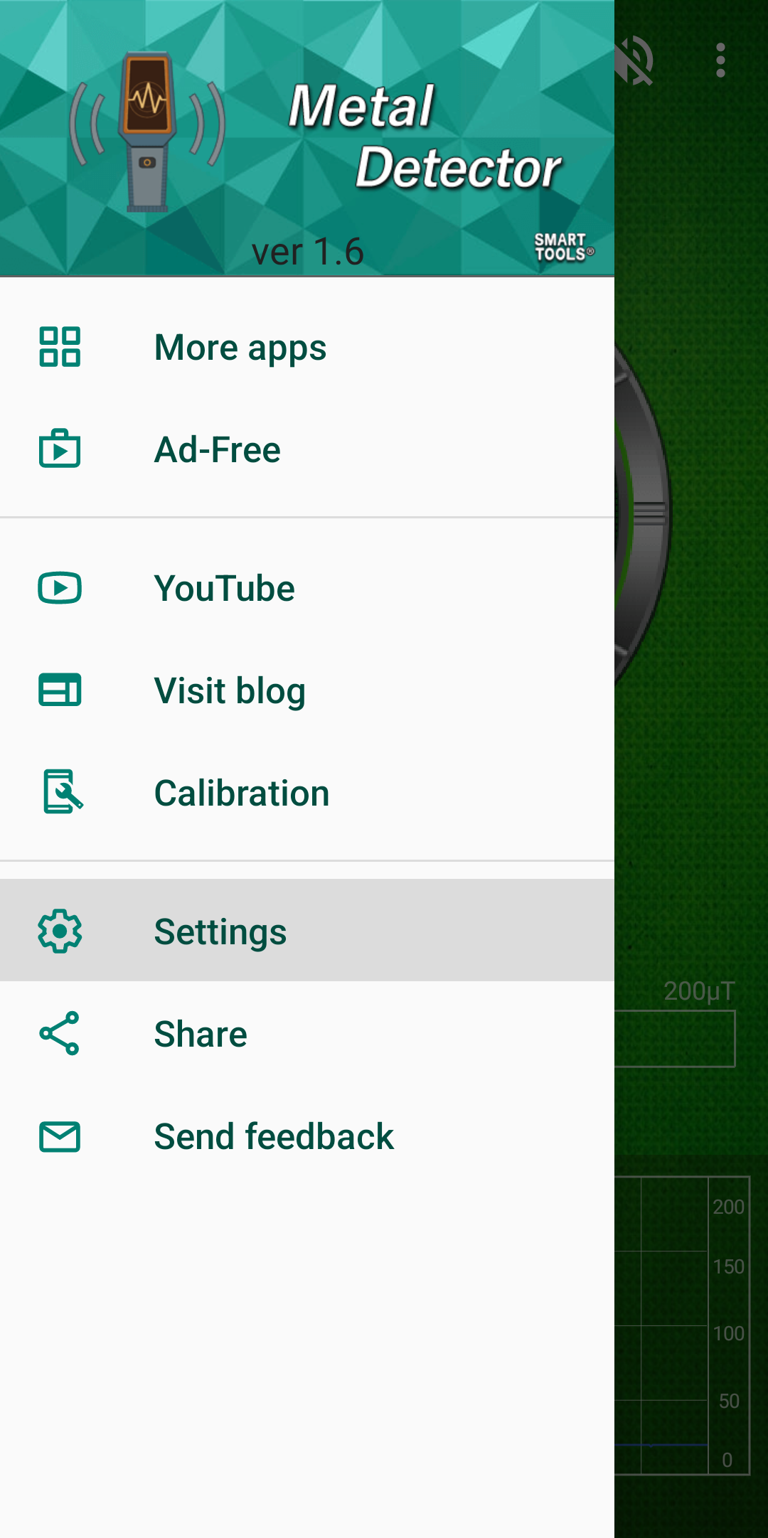 اسکرین شات 8 برنامه Metal Detector
