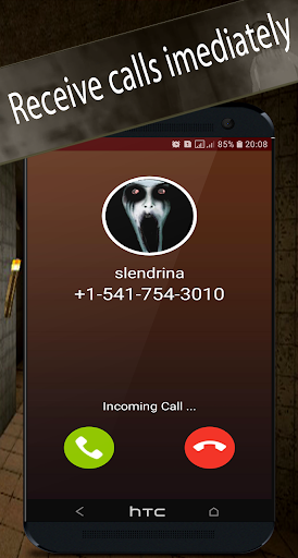 اسکرین شات 2 بازی Ghosts video calls and chat simulator (prank)