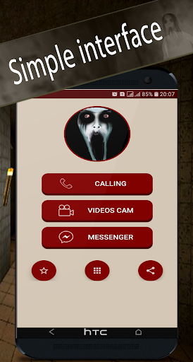 اسکرین شات 5 بازی Ghosts video calls and chat simulator (prank)