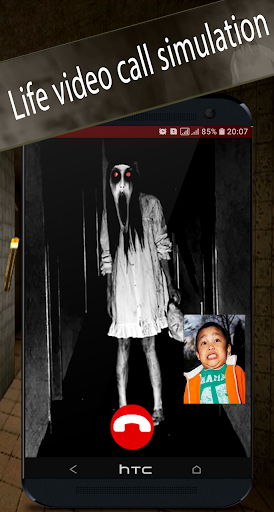 اسکرین شات 1 بازی Ghosts video calls and chat simulator (prank)