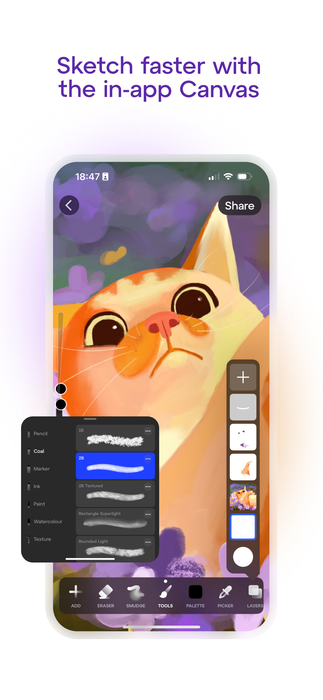 اسکرین شات 3 برنامه Sketchar AR Drawing Sketchpad