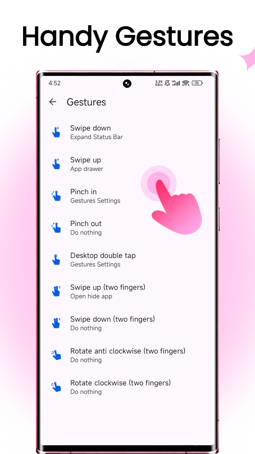 اسکرین شات 4 برنامه Note Launcher - Galaxy Note20