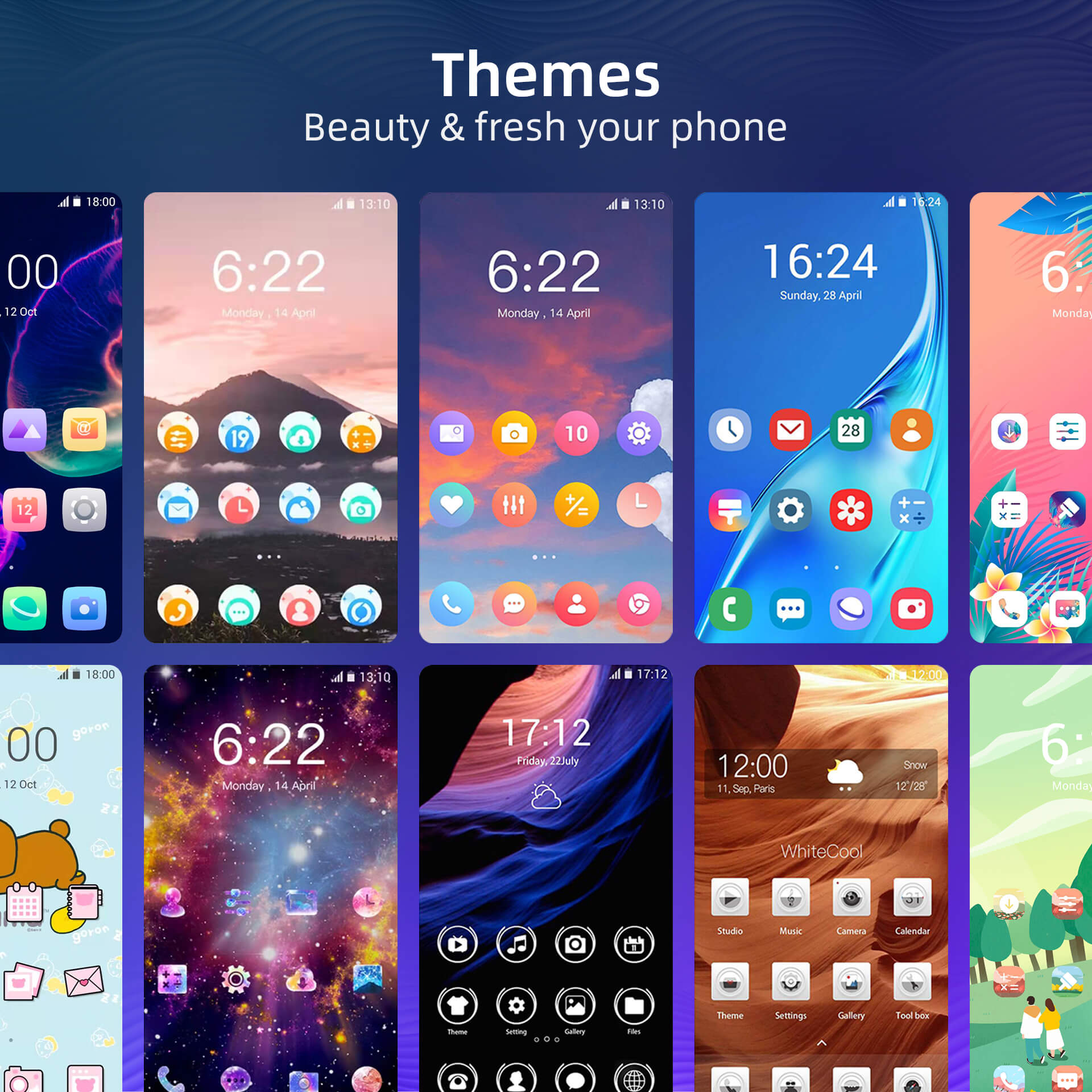 اسکرین شات 3 برنامه Pie Launcher version 2026