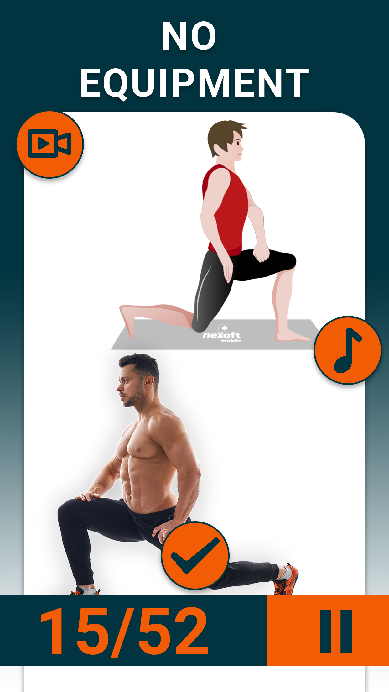 اسکرین شات 3 برنامه Leg Workouts,Exercises for Men