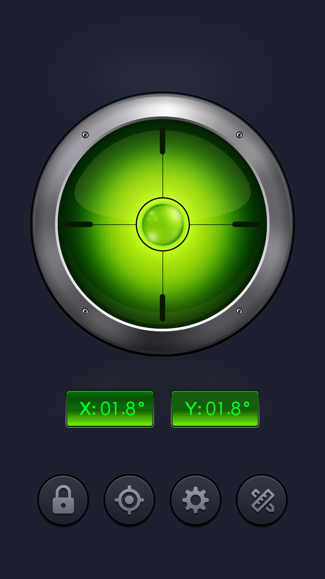 اسکرین شات 4 برنامه Bubble Level - Spirit Level