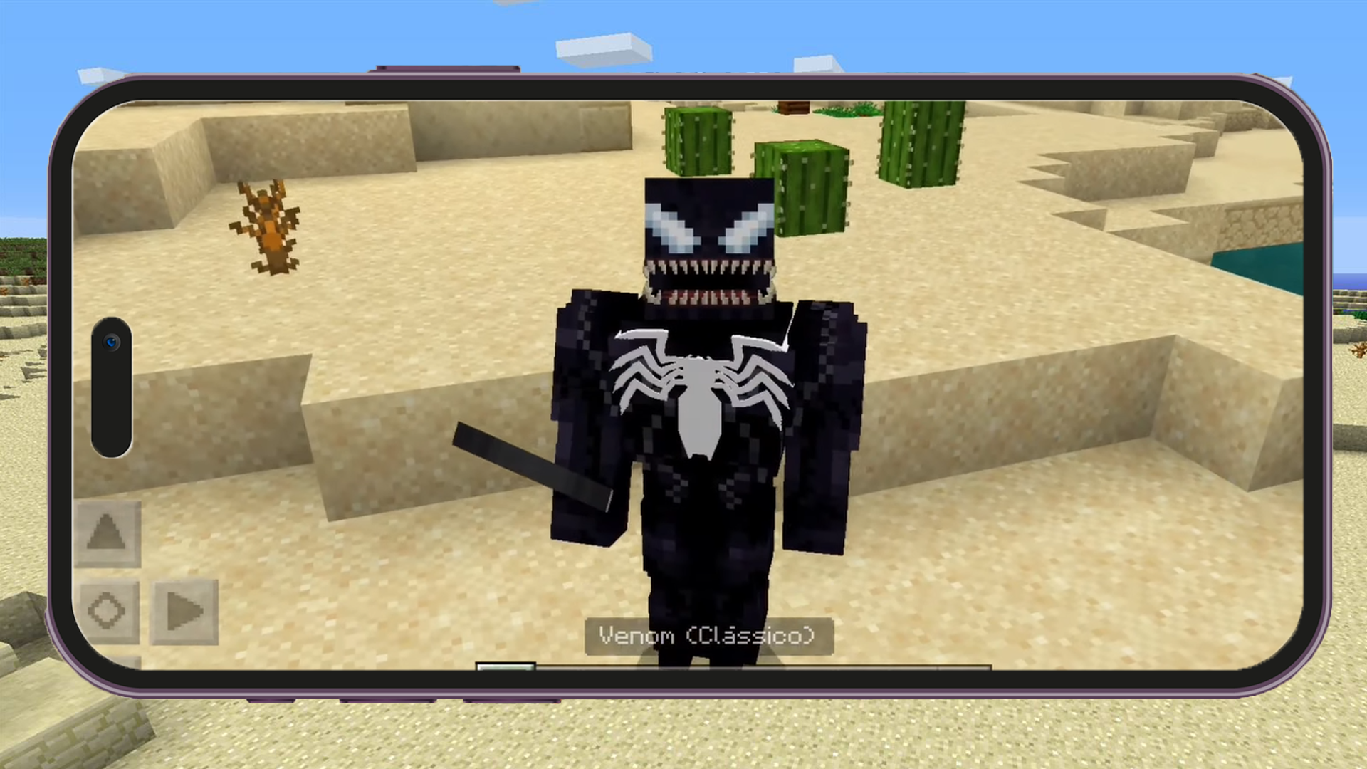 اسکرین شات 3 بازی Spider-Man Game Mod Minecraft
