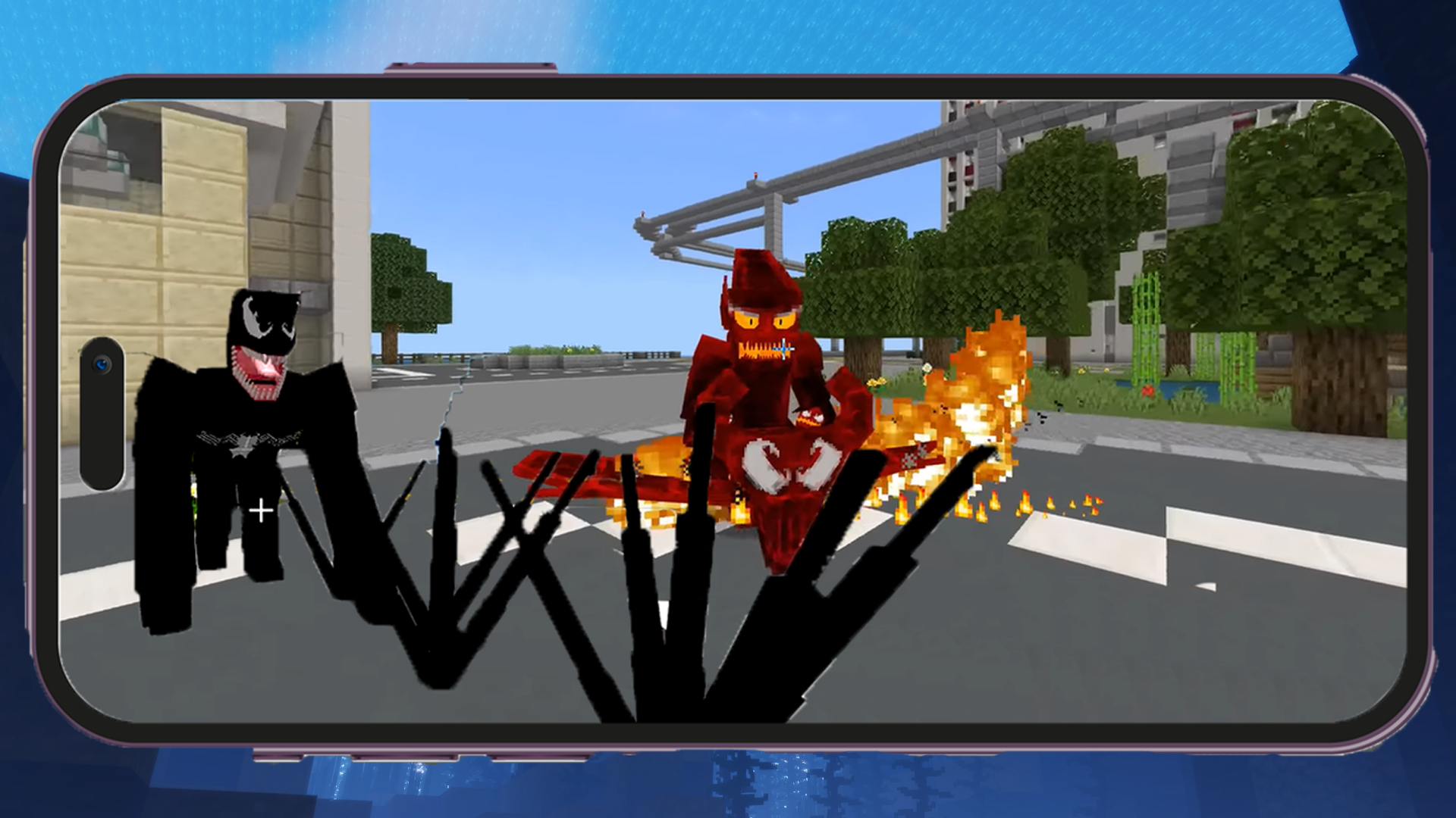 اسکرین شات 5 بازی Spider-Man Game Mod Minecraft