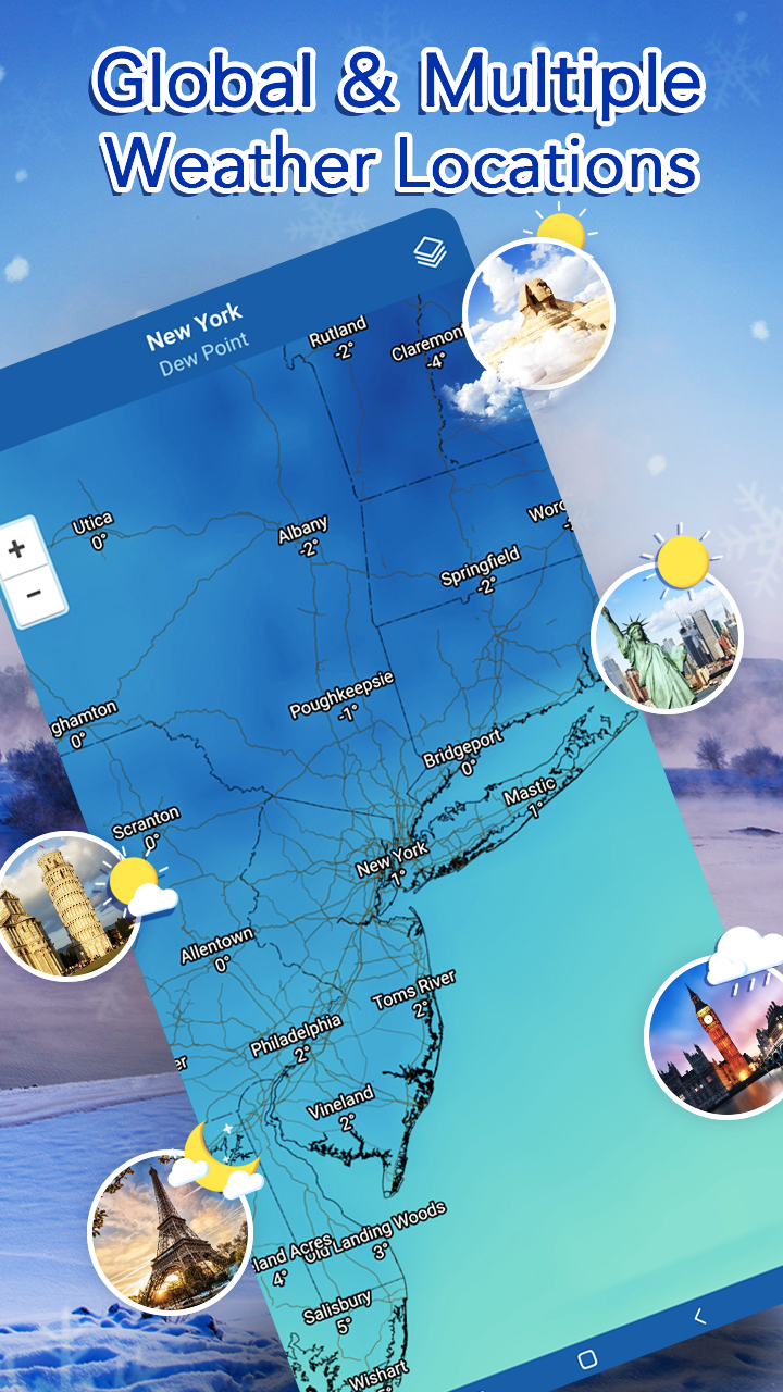 اسکرین شات 3 برنامه Local Weather:Weather Forecast