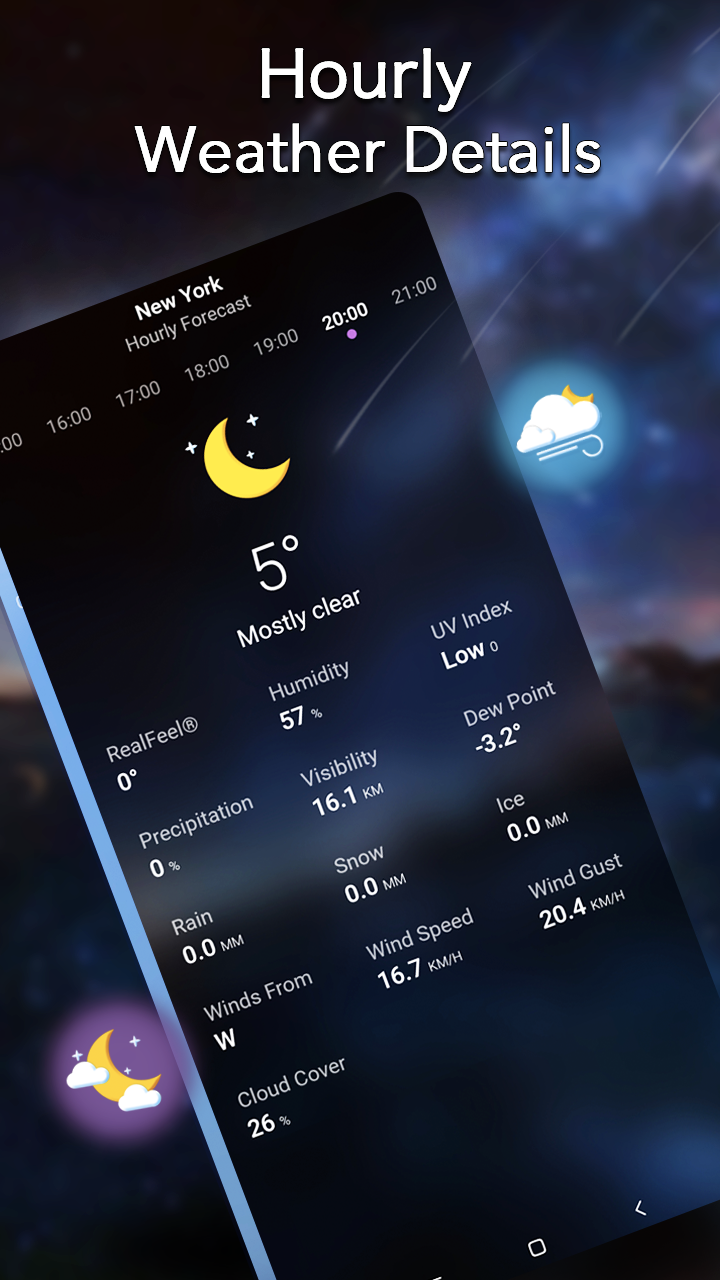 اسکرین شات 5 برنامه Local Weather:Weather Forecast