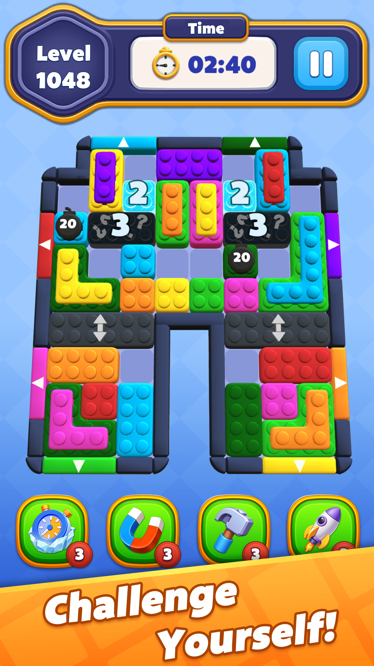 اسکرین شات 2 بازی Block Away Planet