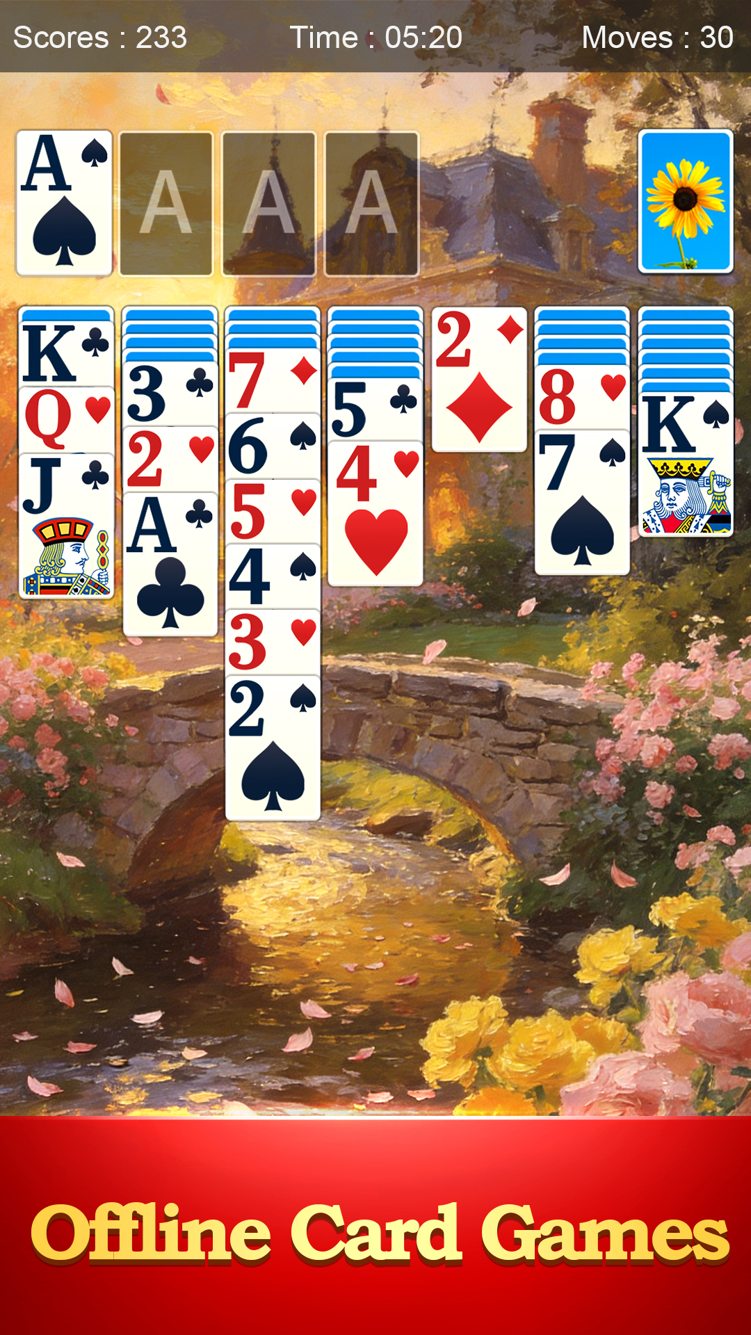 اسکرین شات 4 بازی Solitaire
