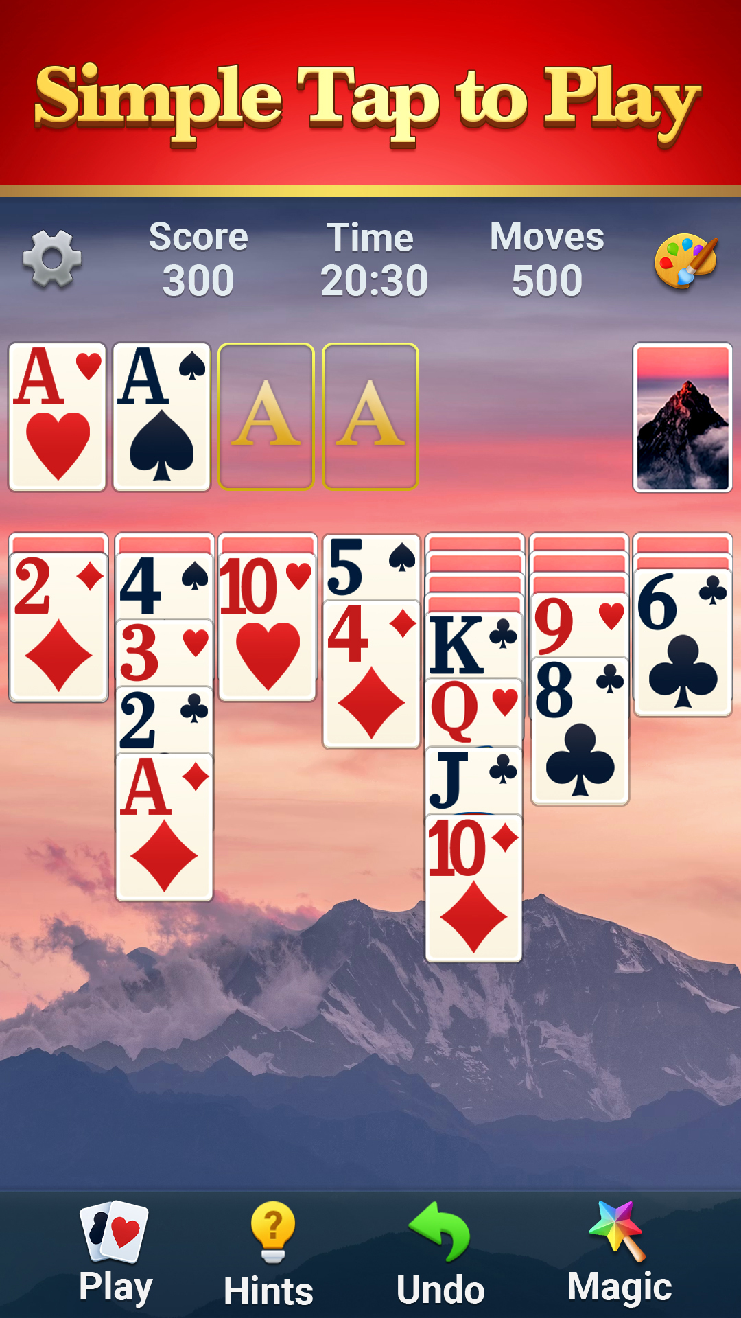 اسکرین شات 4 بازی Solitaire