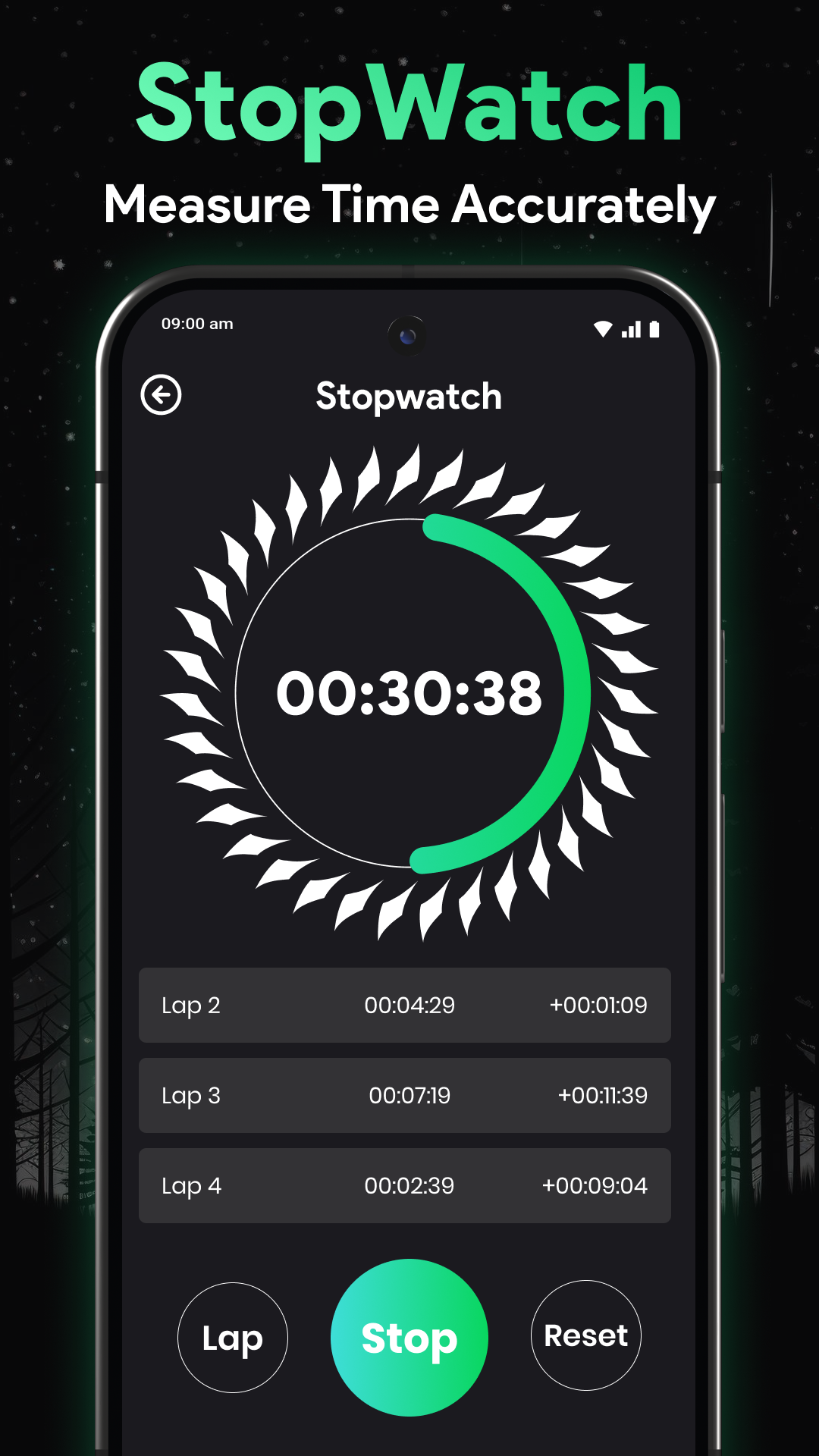 اسکرین شات 5 برنامه Alarm clock for deep sleepers
