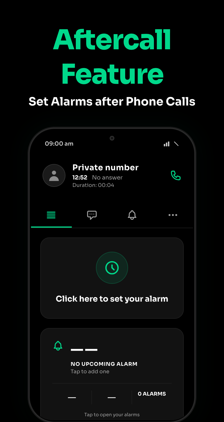 اسکرین شات 3 برنامه Alarm clock for deep sleepers